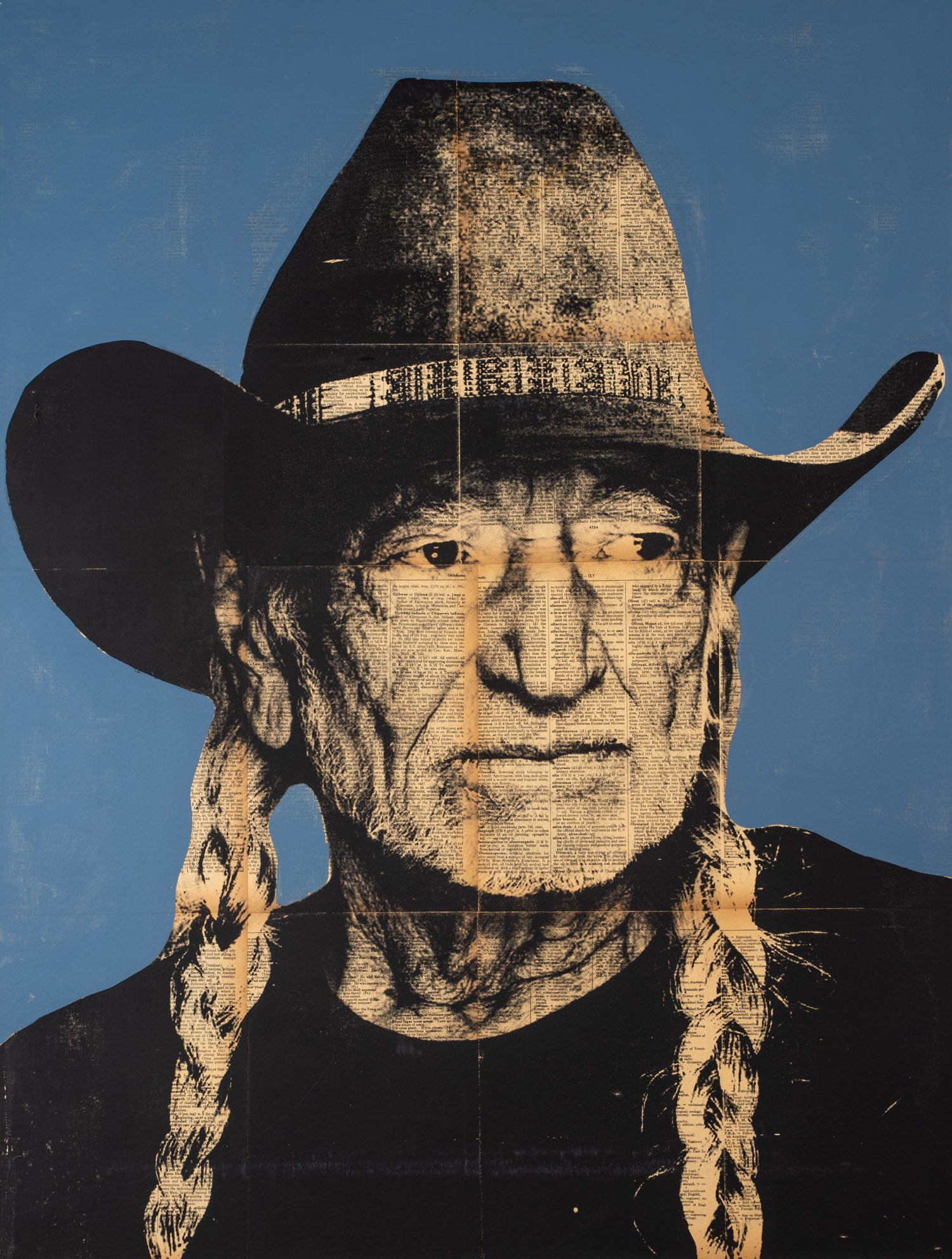 Willie Nelson Pop Art Portrait | DANE SHUE ART